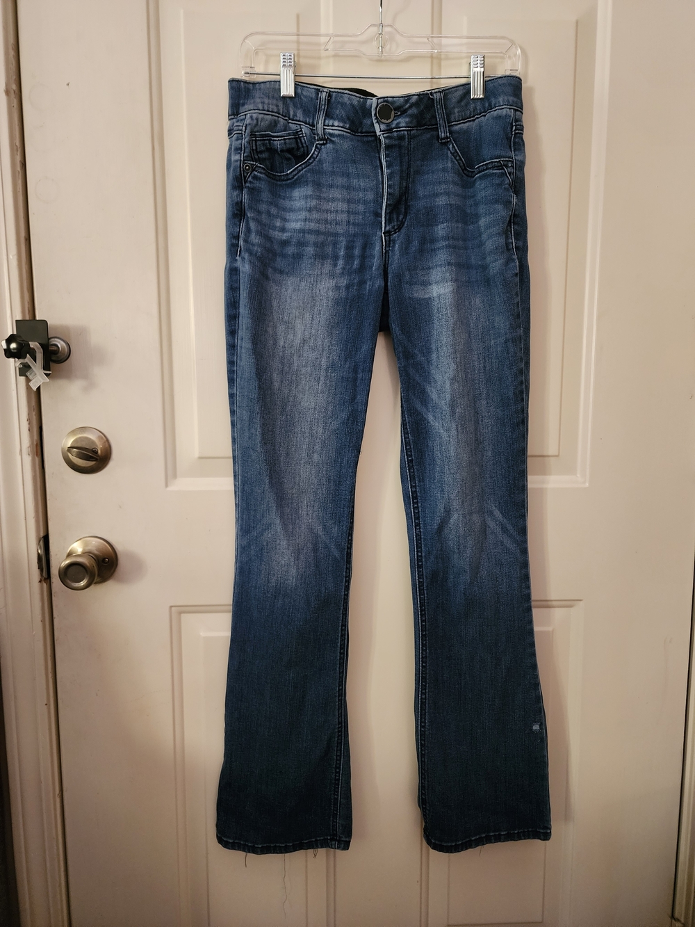 Democracy Women's Size 8 Blue Straight Leg Jeans